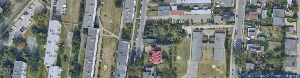 Zdjęcie satelitarne Chociszewskiego Józefa ul.