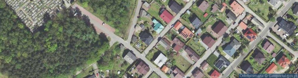 Zdjęcie satelitarne Chryzantemowa ul.