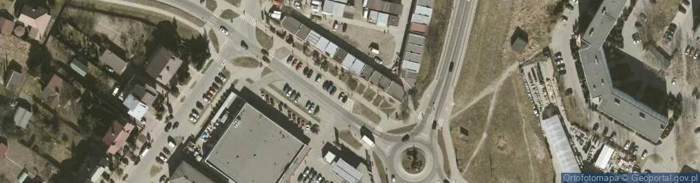 Zdjęcie satelitarne Chabrowa ul.