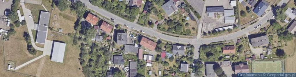 Zdjęcie satelitarne Chłopska ul.