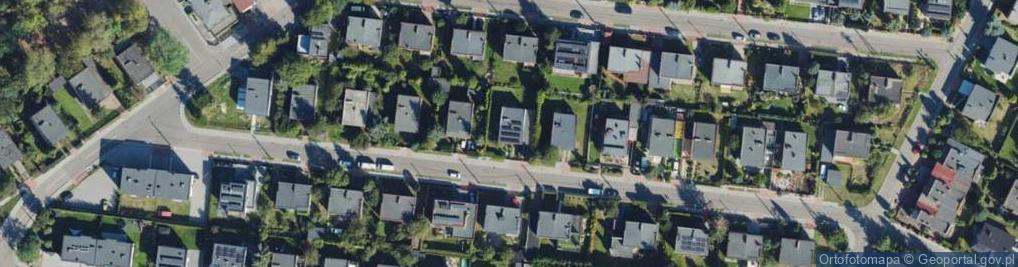 Zdjęcie satelitarne Chłodna ul.