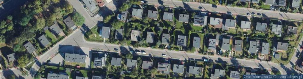 Zdjęcie satelitarne Chłodna ul.