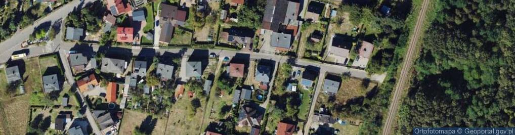 Zdjęcie satelitarne Chabrowa ul.