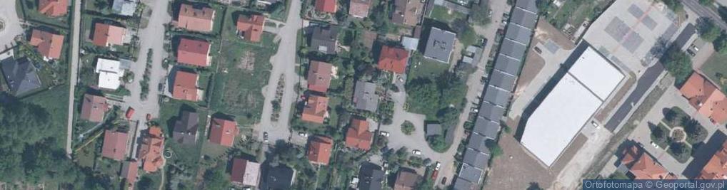 Zdjęcie satelitarne Chabrowa ul.