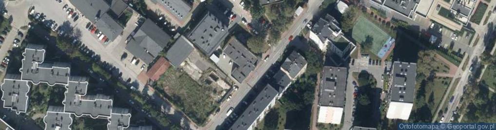 Zdjęcie satelitarne Chęcińska ul.