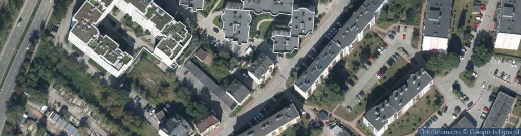 Zdjęcie satelitarne Chęcińska ul.