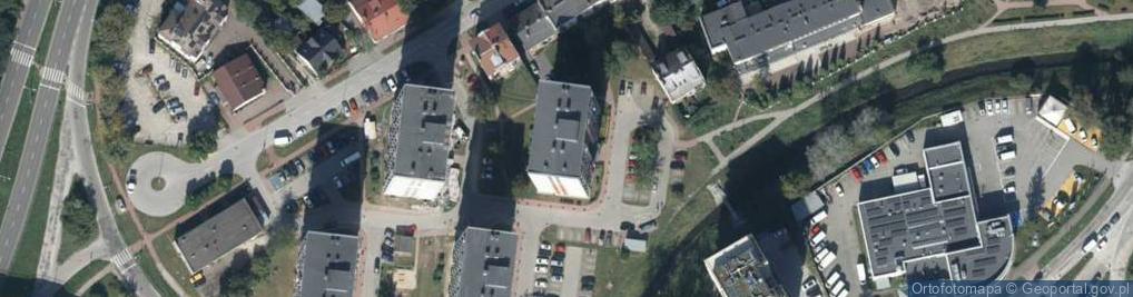 Zdjęcie satelitarne Chęcińska ul.