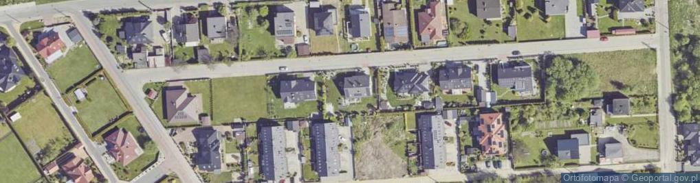 Zdjęcie satelitarne Chabrowa ul.