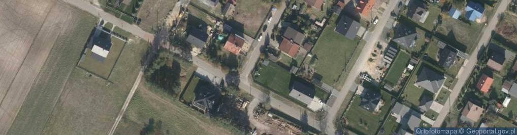 Zdjęcie satelitarne Chabrów ul.