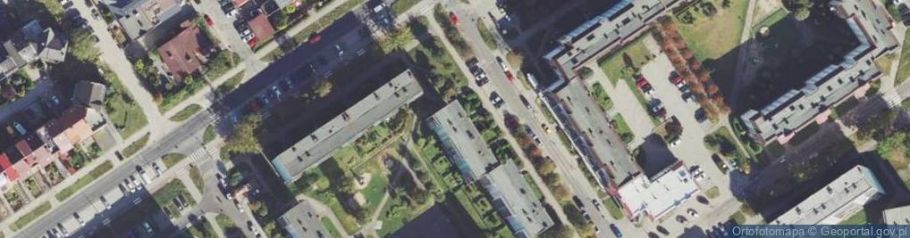 Zdjęcie satelitarne Chrzanowskiego Ignacego ul.