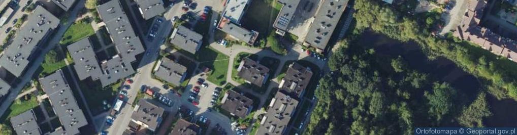 Zdjęcie satelitarne Chmieleniec ul.