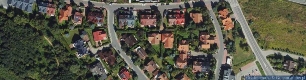 Zdjęcie satelitarne Chabrowa ul.