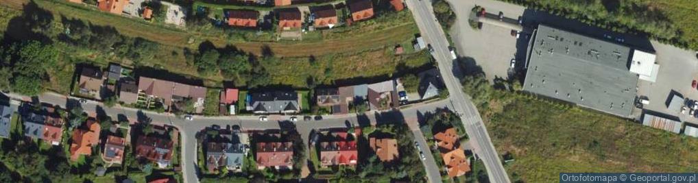 Zdjęcie satelitarne Chabrowa ul.