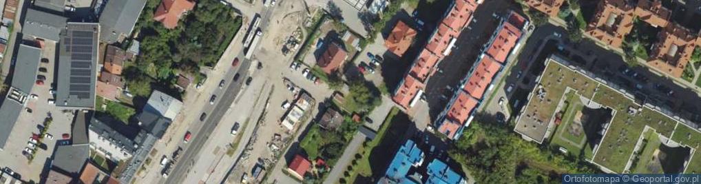 Zdjęcie satelitarne Chlebowa ul.