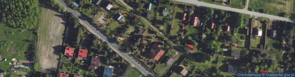 Zdjęcie satelitarne Chabrów ul.