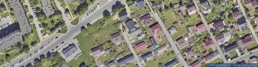 Zdjęcie satelitarne Chabrowa ul.