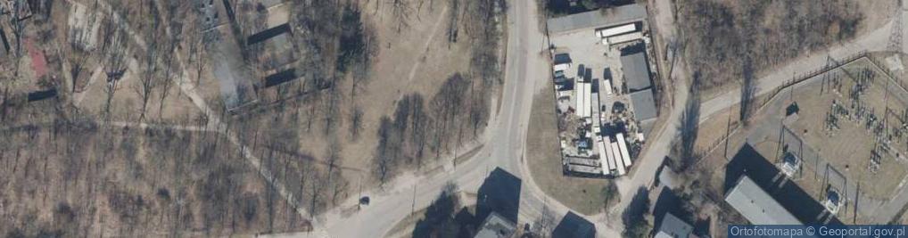 Zdjęcie satelitarne Chłodna ul.