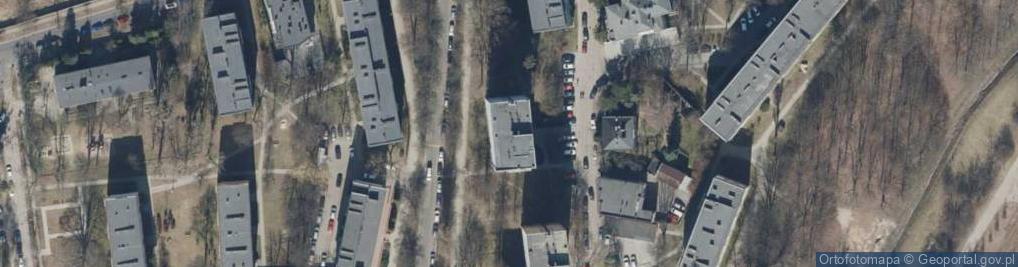 Zdjęcie satelitarne Chryzantem ul.