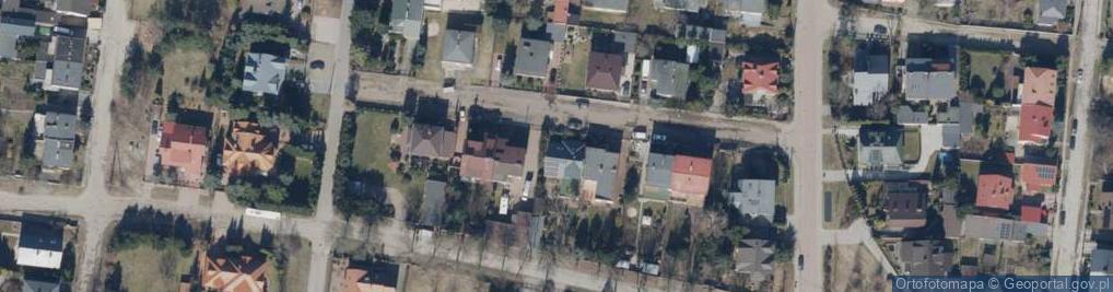 Zdjęcie satelitarne Chmurna ul.