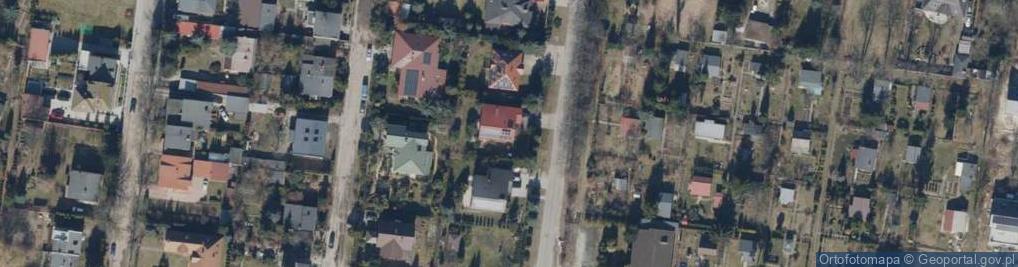 Zdjęcie satelitarne Chmurna ul.