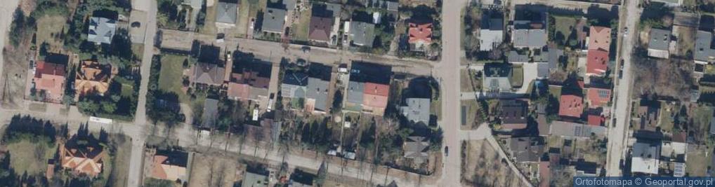 Zdjęcie satelitarne Chmurna ul.