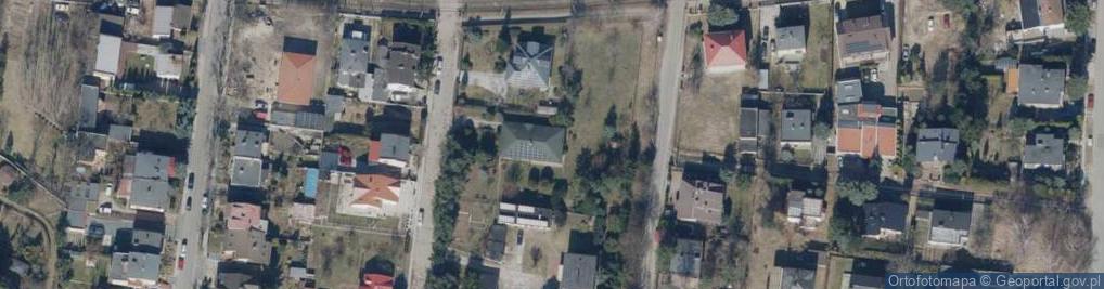 Zdjęcie satelitarne Chmurna ul.