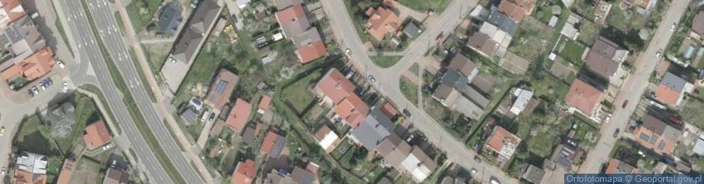 Zdjęcie satelitarne Chabrowa ul.