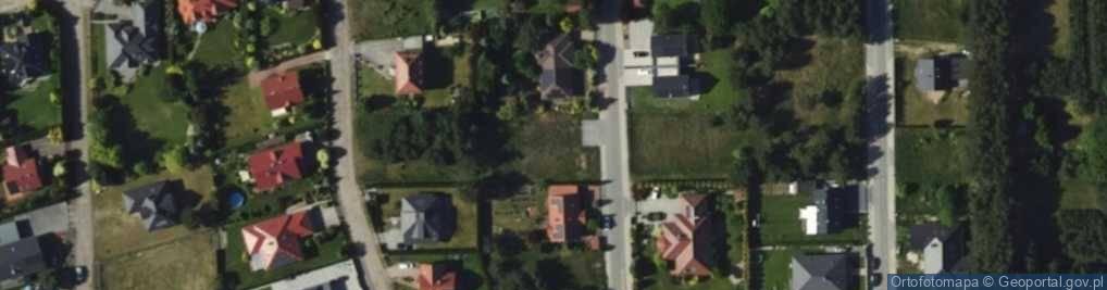 Zdjęcie satelitarne Chabrów ul.