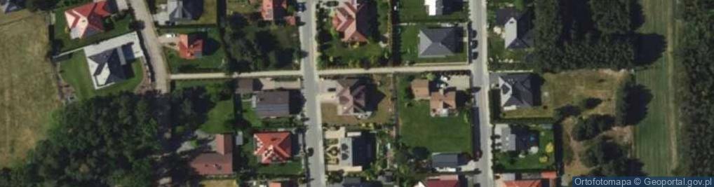 Zdjęcie satelitarne Chabrów ul.