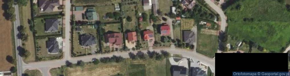 Zdjęcie satelitarne Chabrowa ul.