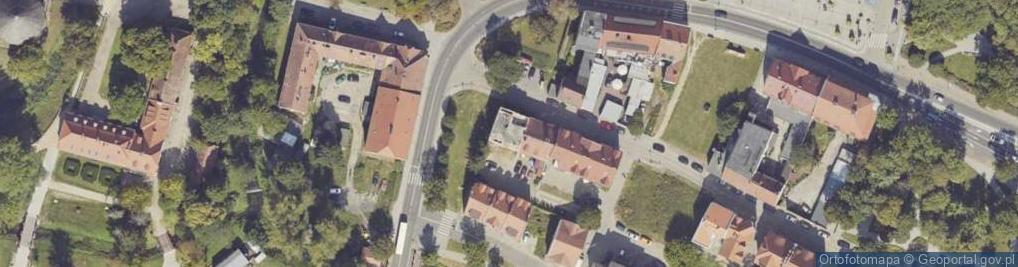 Zdjęcie satelitarne Chłodna ul.