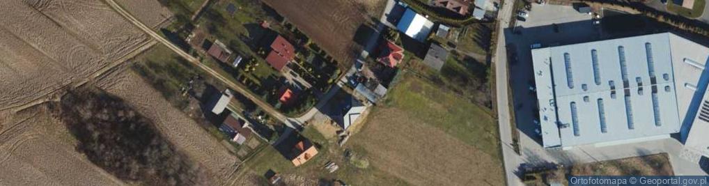 Zdjęcie satelitarne Chwalców ul.