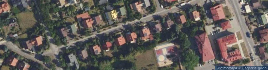 Zdjęcie satelitarne Chłodna ul.