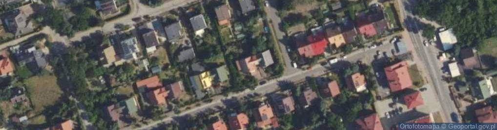 Zdjęcie satelitarne Chłodna ul.
