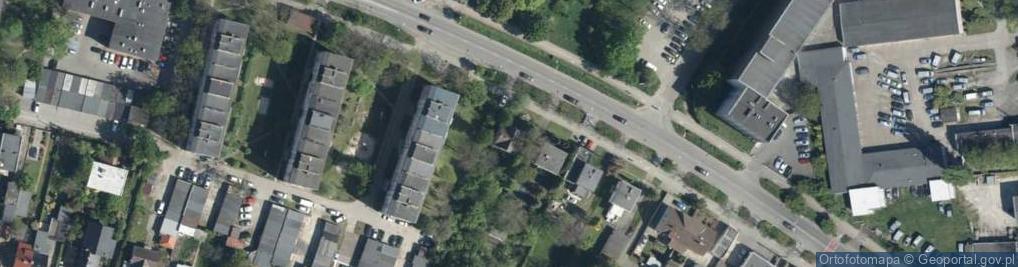 Zdjęcie satelitarne Chabrów ul.