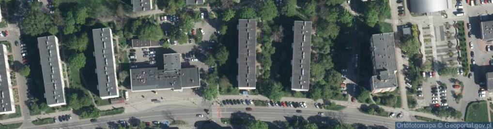 Zdjęcie satelitarne Chabrów ul.
