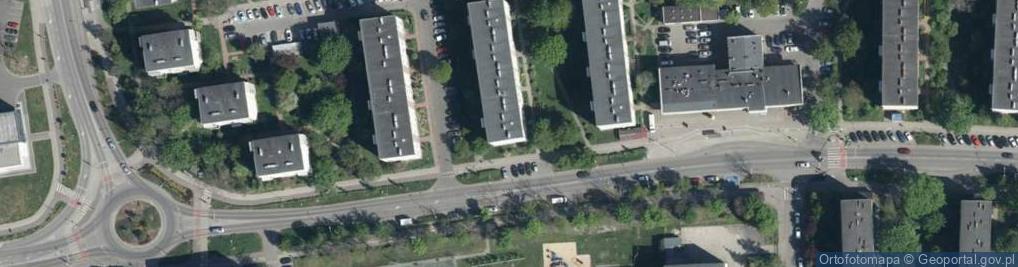 Zdjęcie satelitarne Chabrów ul.