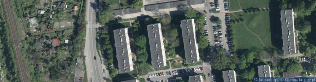 Zdjęcie satelitarne Chabrów ul.