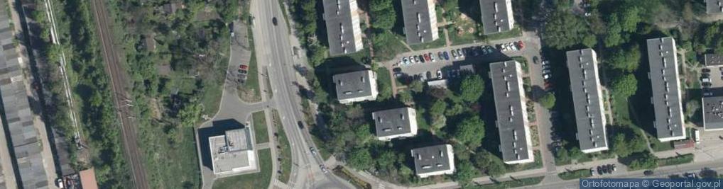 Zdjęcie satelitarne Chabrów ul.