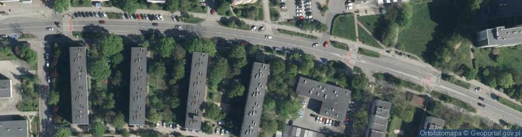 Zdjęcie satelitarne Chabrów ul.