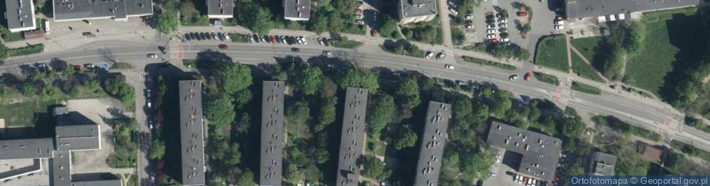 Zdjęcie satelitarne Chabrów ul.