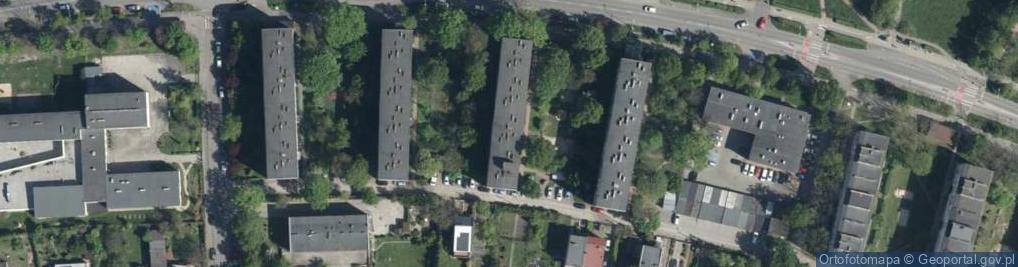 Zdjęcie satelitarne Chabrów ul.