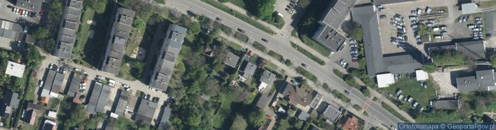 Zdjęcie satelitarne Chabrów ul.