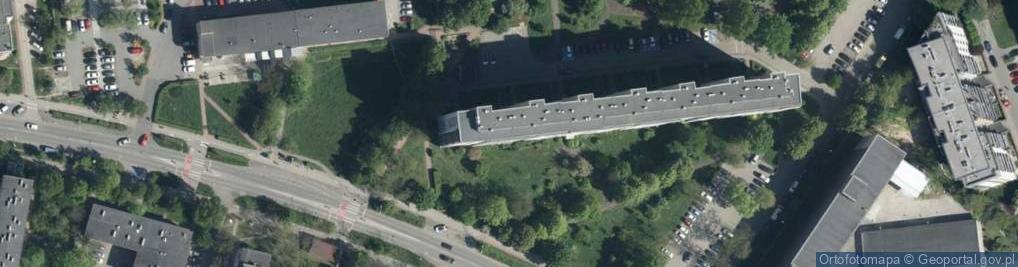 Zdjęcie satelitarne Chabrów ul.