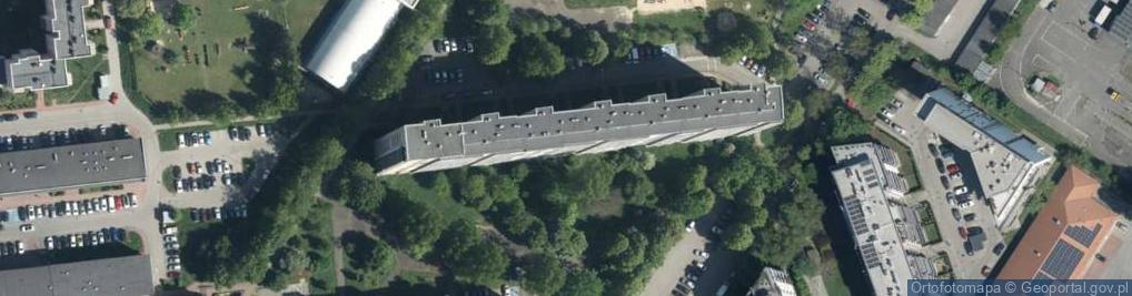 Zdjęcie satelitarne Chabrów ul.