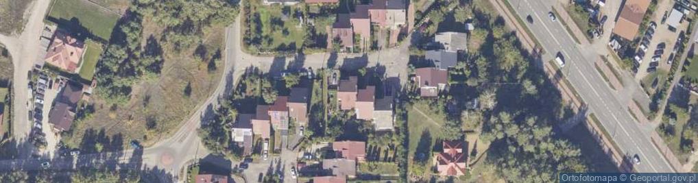 Zdjęcie satelitarne Chabrowa ul.