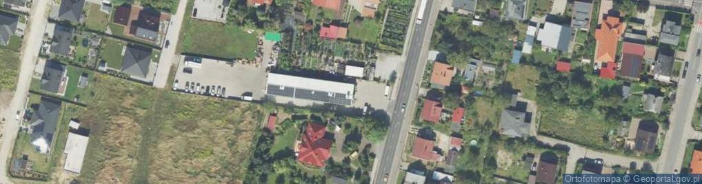 Zdjęcie satelitarne Chłapowskiego ul.