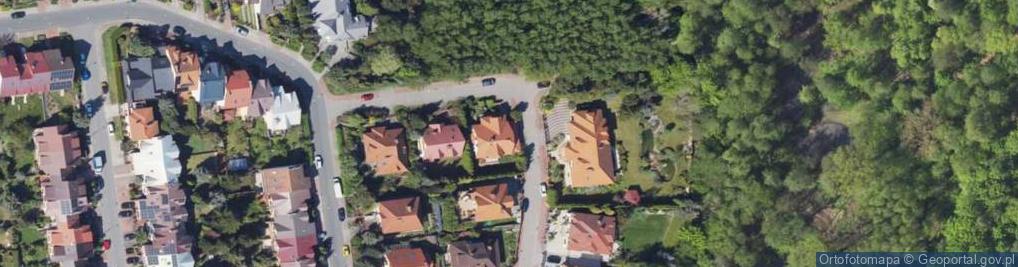 Zdjęcie satelitarne Chruściela Antoniego ul.