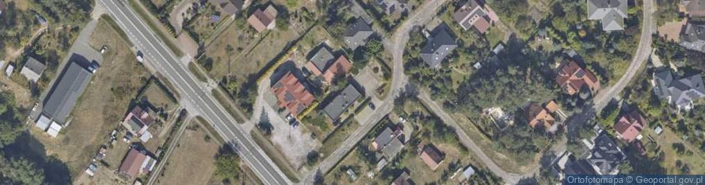Zdjęcie satelitarne Chabrowa ul.