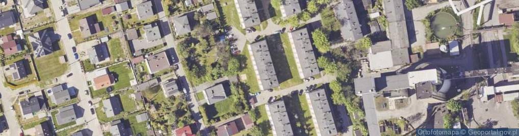 Zdjęcie satelitarne Chroboka Maksymiliana ul.